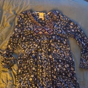 KNOW ROSE long sleeve, short length dress